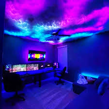 Nube LED 3D Gigante - Luz Ambiente Halloween