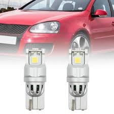 Bombillas LED T10 para V.W. Golf Mk4/Mk5/Mk6 - Luz de Posición 6000K