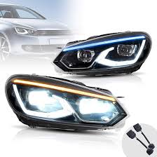 Faros LED Completo VLAND para Golf 6 MK6 VI