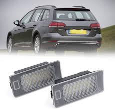 Luces LED de Matrícula para VW Golf MK6/MK7 y Passat B6/B7