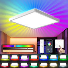 Lámpara de Techo LED Regulable 28W RGB
