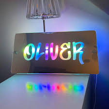 Espejo LED Personalizado con Neon para Dormitorio