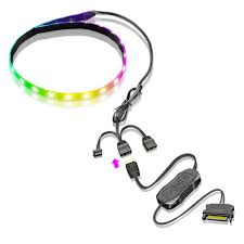 Zunate Tira LED RGB Magnética para PC - Aura Sync 5V