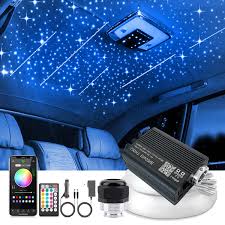 VASTFIRE Luz de Techo LED RGBW 16W con Fibra Óptica