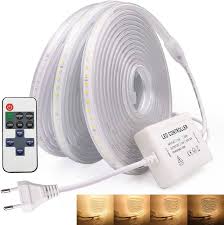 Tira LED Wisada 220V IP67 con Regulador de Intensidad - 120 LEDs/m