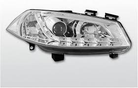Faros Delanteros Renault Megane II DAYLIGHT CHROME