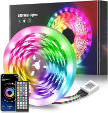 Mexllex Luces LED 20M RGB con Bluetooth y Música
