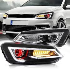 Faros LED Secuenciales para Polo MK5 2009-2017