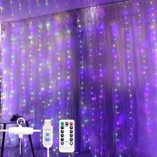 Cortina de Luces LED USB 3x3 m - 8 Modos