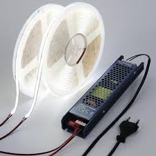 BENLUN Tira LED COB 24V 20m 6000K Blanco