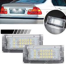 Juego de 2 Luces LED para Matrícula BMW