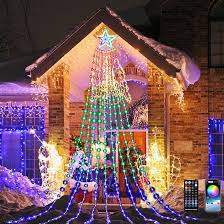 Luces de Navidad con Estrella - 305 LED para Exterior