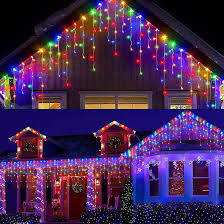 Cortina de Luces de Navidad Exterior 10M 400 LEDs - 8 Modos
