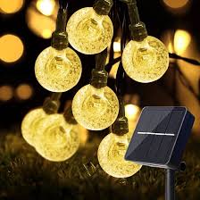Guirnalda Solar LED 50 luces - 9.5m