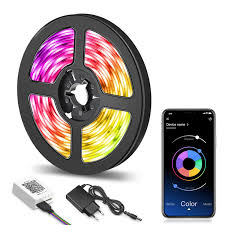 Luces LED RGB Mexllex 15m para Habitaciones