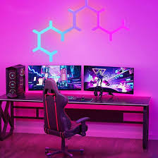 Luces LED Triangulares Inteligentes para TV y Juegos