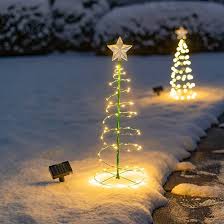 Árbol de Navidad LED Espiral Solar