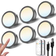 Foco LED Recargable con Control Remoto - Negro