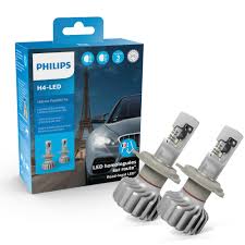 Philips - 2 Bombillas LED H4 Ultinon U6001 para Coche