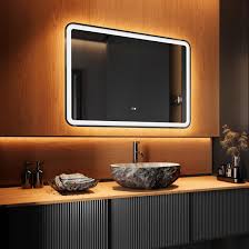 Espejo de Baño LED FORAM - Redondeado y Elegante