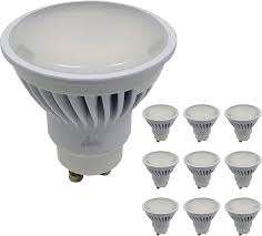 Pack 10 Bombillas LED GU10 8