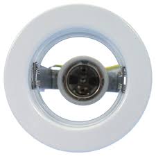 Aro Empotrable R80 E27 Blanco