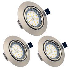 Foco LED Empotrable GU10 6W - Blanco Cálido