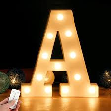Letras Luminosas Decorativas WHATOOK con LED