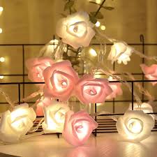 Guirnalda LED de Rosas - 3M con 20 Luces de Hadas