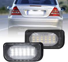 Luces LED para Matrícula Mercedes Clase C W203 - NSLUMO
