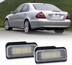 Luces LED de Matrícula para M.ercedes Benz Clase C y E