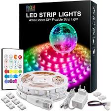 Fascia LED RGB 10m con Memoria y Control Remoto
